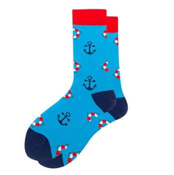 chaussettes-bleues-ancres-marines
