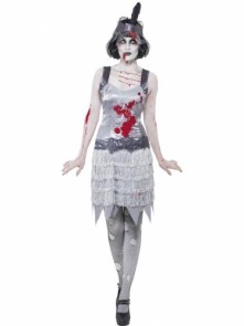 Costume de danseuse de charleston zombie "Zombie Retro"