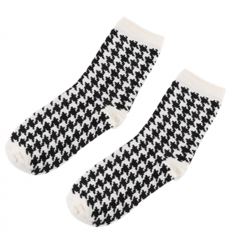 chaussettes-pieddepoule-noir-blanc-3