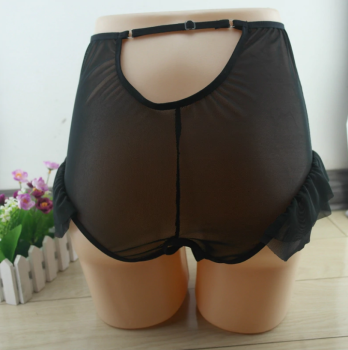 culotte-coquine-noire-transparente-taille-haute-ouverte-2