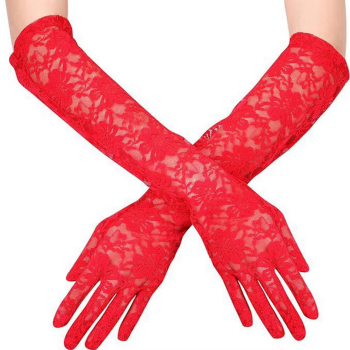 gants-mi-longs-43cm-dentelle-rouge