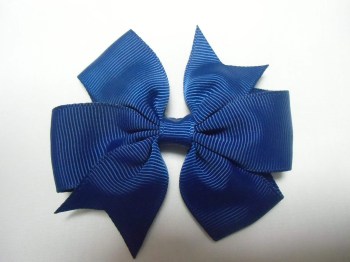 Pince clip à cheveux noeud tissu coloré "Lil sweet bow"