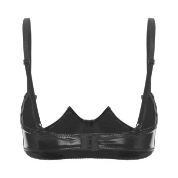 soutien-gorge-similicuir-wetlook-noir-tetons-apparents-7